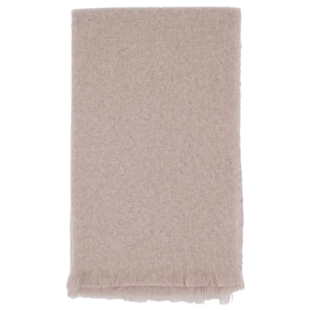 【SALE】ブークレシャギー無地ストール　54cm×188cm