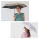 【再入荷】【新色追加】【軽量折りたたみ傘】 100％完全遮光 日傘/雨傘/晴雨兼用傘 折りたたみ傘 uchimizu(ウチミズ) 切替 親骨50cm