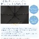 【軽量折りたたみ傘】 100％完全遮光 日傘/雨傘/晴雨兼用傘 折りたたみ傘 uchimizu(ウチミズ) フリル 親骨50cm