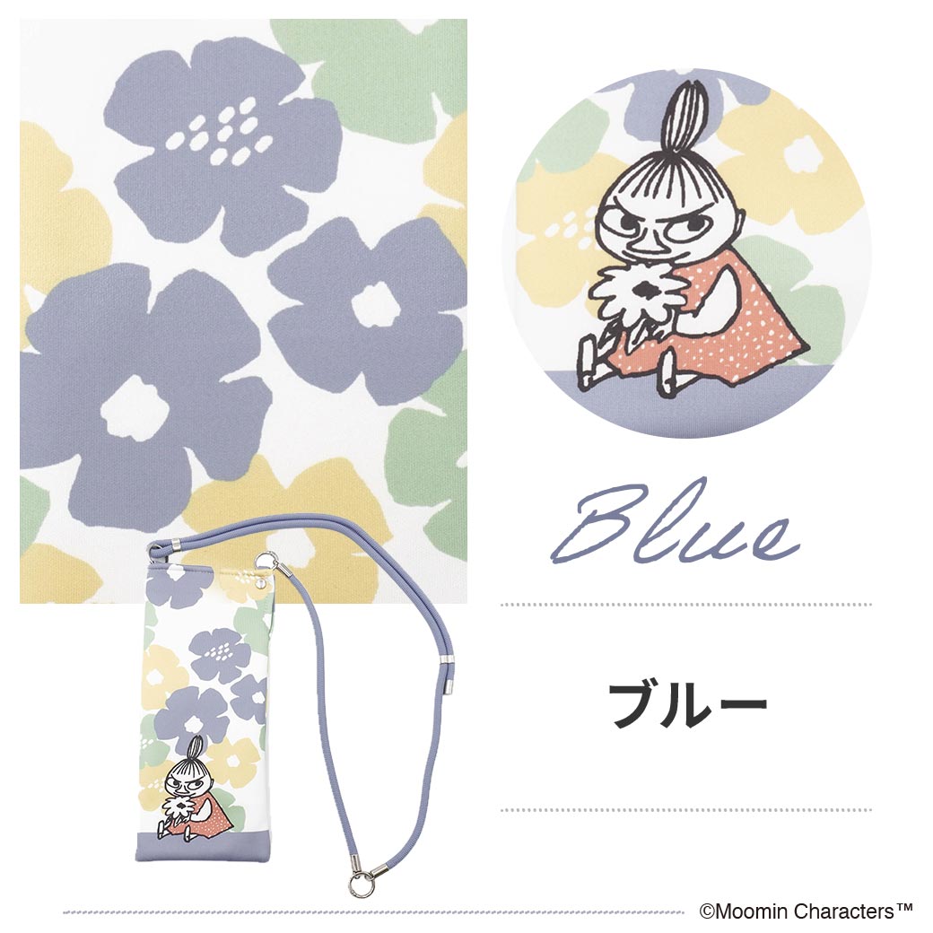 【2026新作】【ムーミンコラボ】 吸水機能付きマルチサコッシュ　花すきリトルミイ Moomin【ムーミン対象商品B】