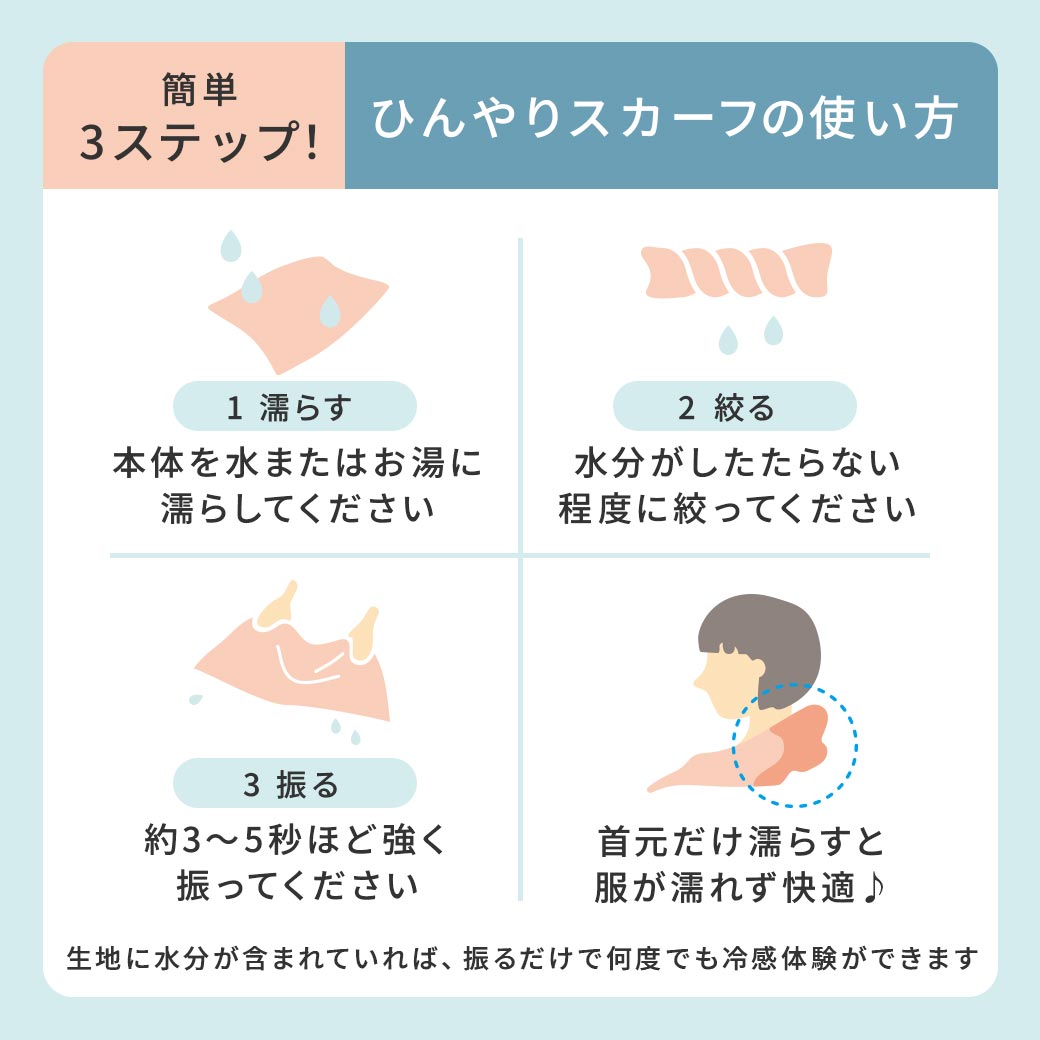 【2026新作】【ムーミンコラボ】 ひんやりスカーフ　コミックス 53cm×53cm Moomin【ムーミン対象商品B】