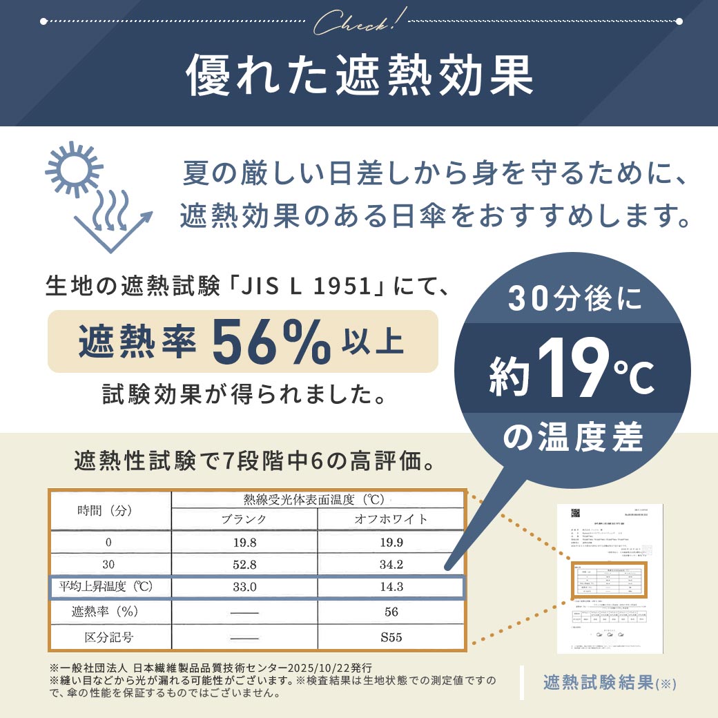 【2026新作】超軽量 100％完全遮光 UVカット 日傘/雨傘/晴雨兼用傘 ブラックコーティング 折りたたみ傘 Karuru.(カルル)　無地/切替 親骨50cm