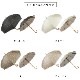 100％完全遮光 UVカット 遮熱 日傘 パラソル 木棒/木製ハンドル ショート傘 Paraffi(パラフィ) チェック柄 親骨50cm