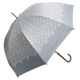 【2025新作】100％完全遮光 日傘/雨傘/晴雨兼用傘 ブラックコーティング ジャンプ傘 レース柄 親骨58cm