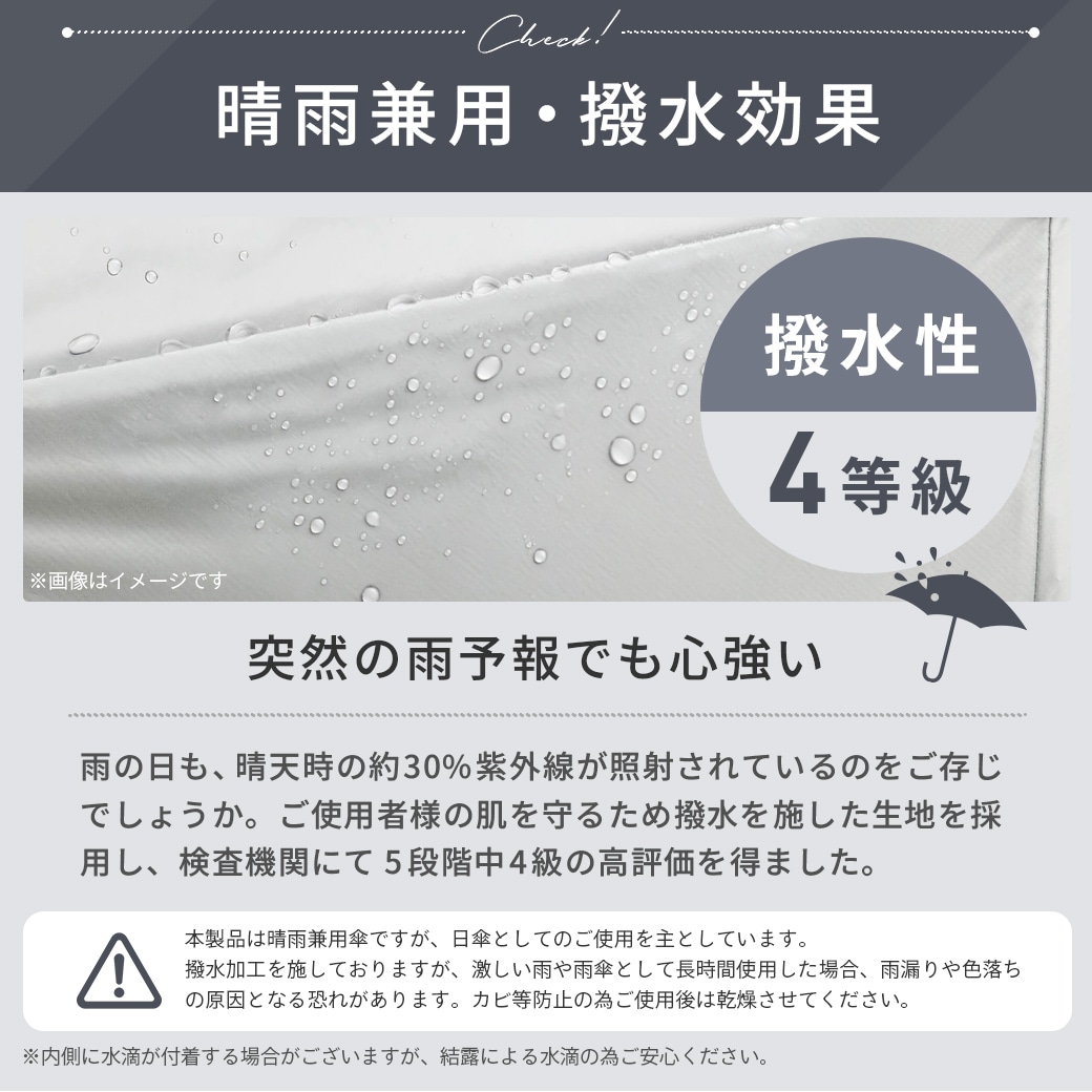 【2026新作】【ムーミンコラボ】【プレミアムシリーズ】100％完全遮光 日傘/雨傘/晴雨兼用傘 木製ハンドル ショート傘 リトルミイ バッジアート 親骨50cm Moomin