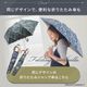 【2026新作】【ムーミンコラボ】【プレミアムシリーズ】100％完全遮光 日傘/雨傘/晴雨兼用傘 木製ハンドル ショート傘 リトルミイ バッジアート 親骨50cm Moomin