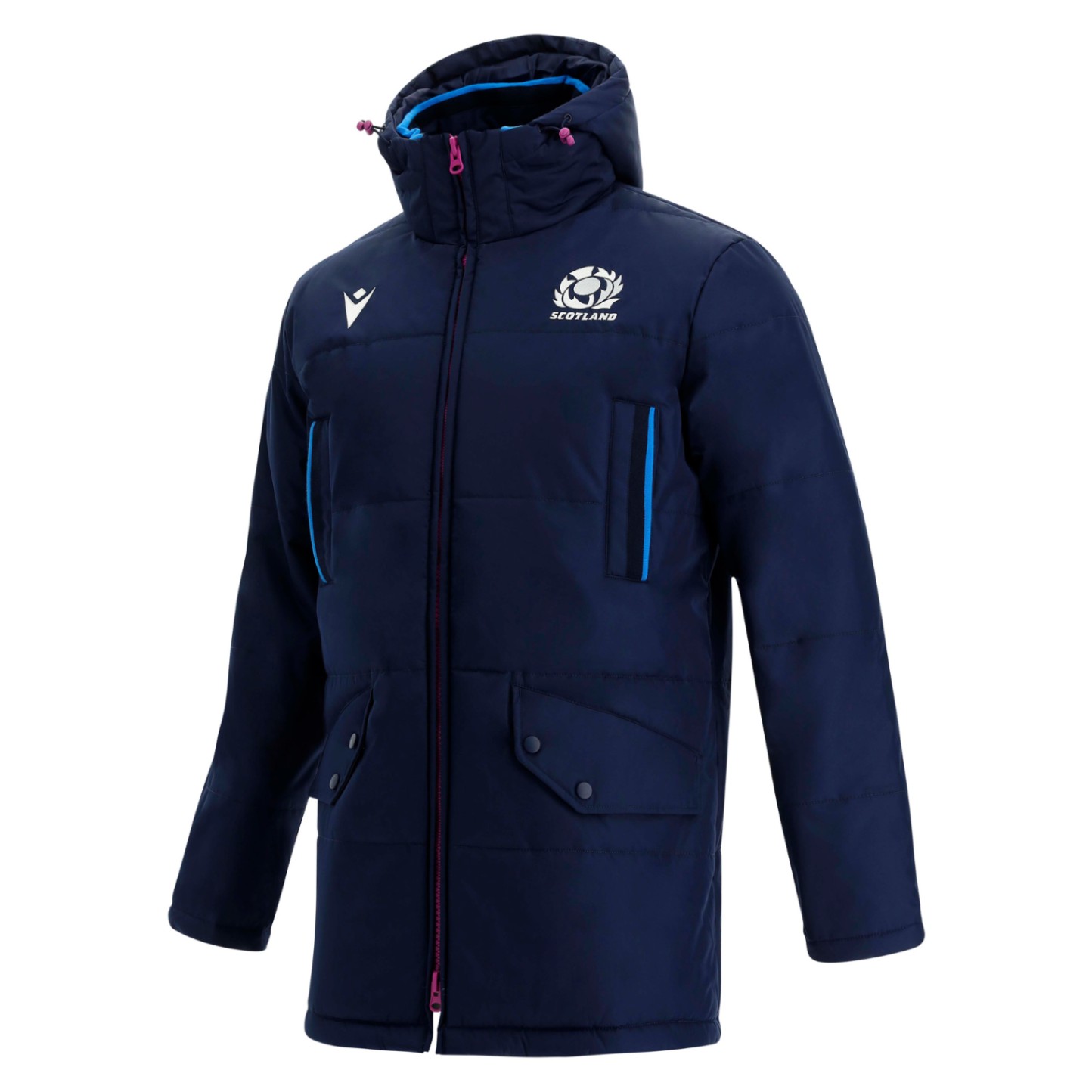 スコットランド代表トレーニングジャージ ＸＬ マクロン製 スカイ スコットランド代表トレーニングジャージ XL マクロン製 スカイ 21