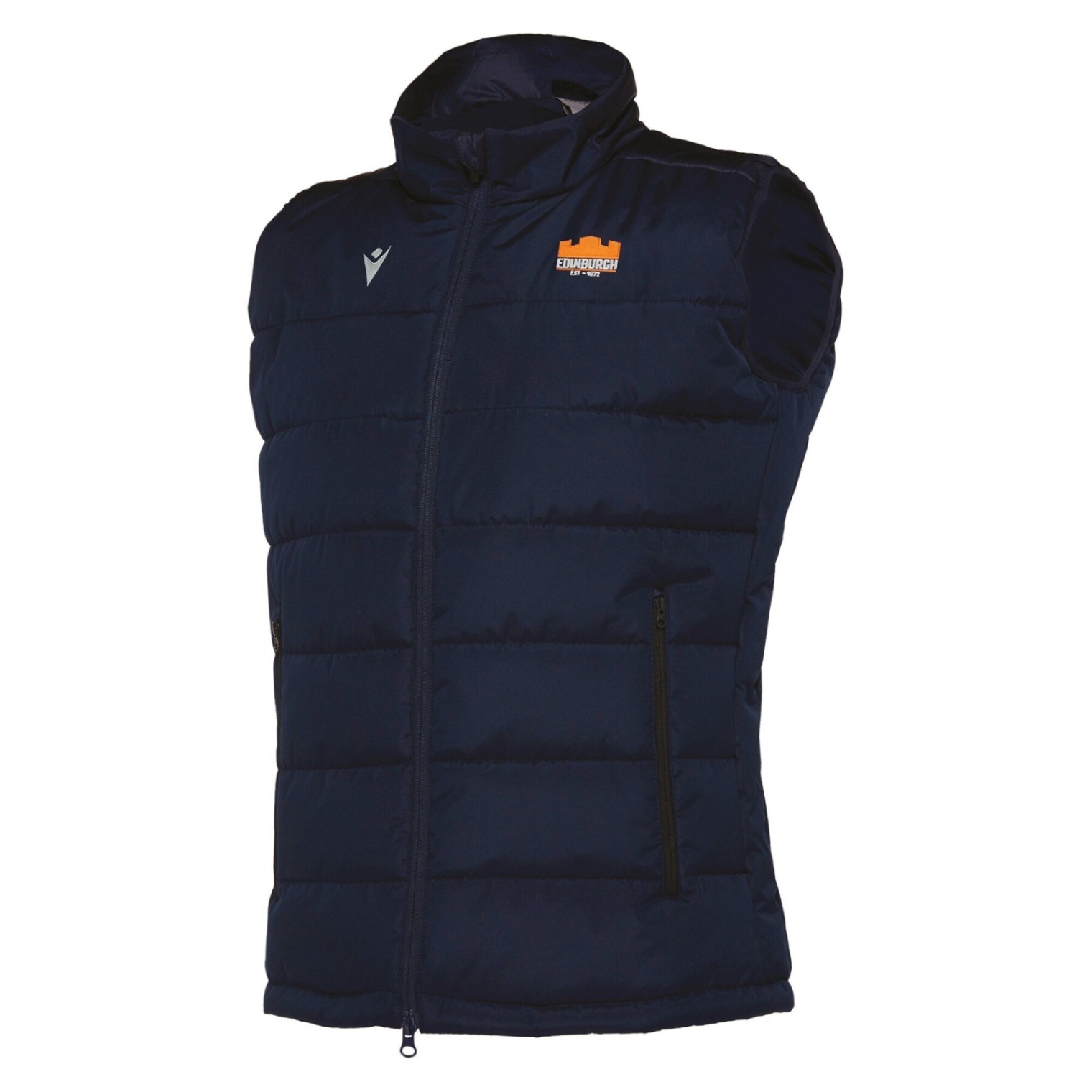 macron 21-22 ERエディンバラ ラグビー 中綿ハーフジャケット 21-22 ERエディンバラ ラグビー 中綿ベスト | メンズ,アウター