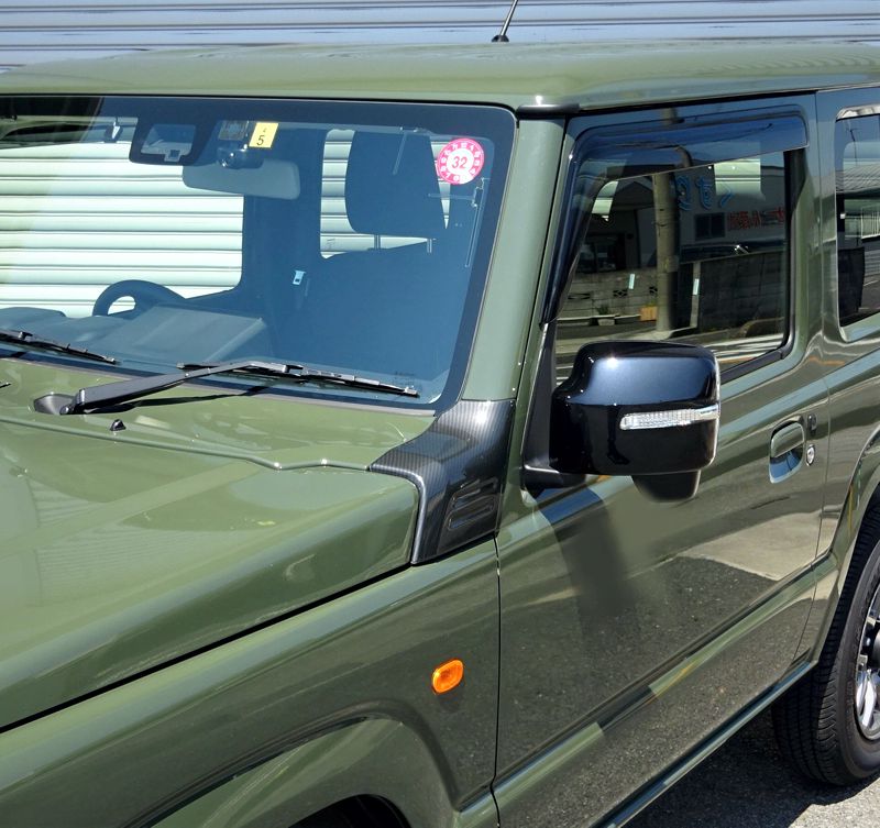 ジムニーretro activeメタルガーニッシュ JB64 JIMNY コーナーパネル