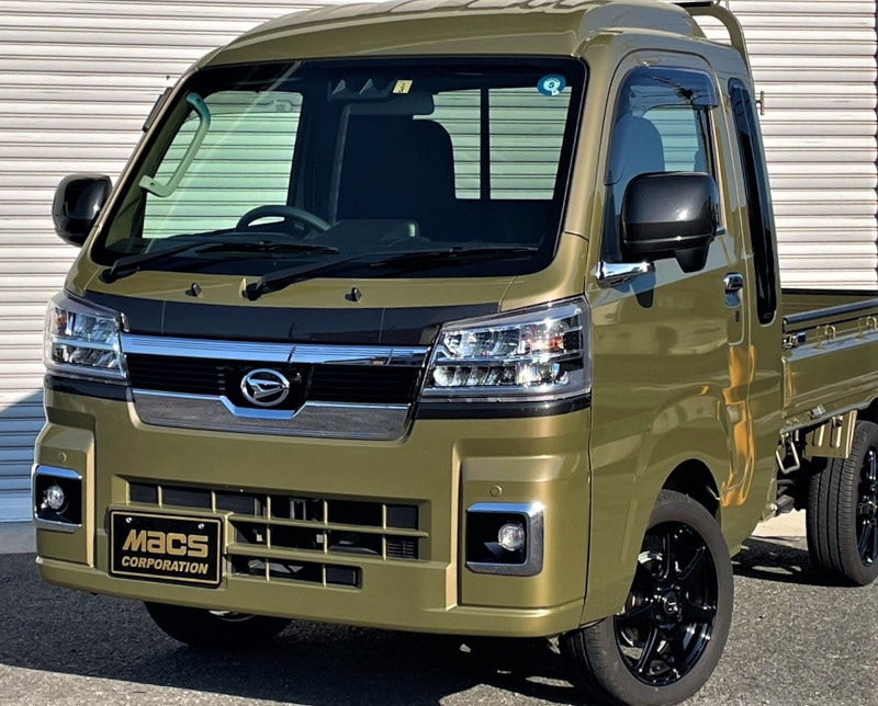 青森縣 破攻鈍　500系ハイゼットトラック フロントスクリーン 500系 ハイゼットトラック フロントスクリーン - メルカリ