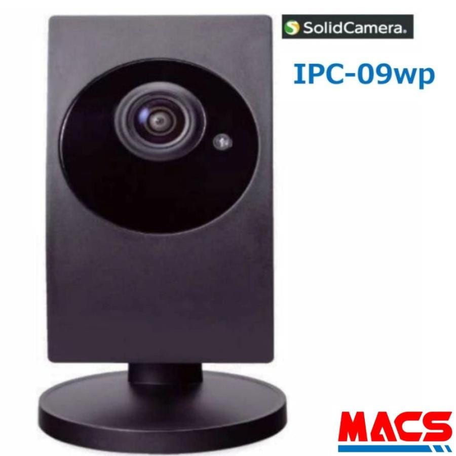 IPC-09wpII (IPC-09w IPC-09ws IPC-09Wp 後継機) ワイドアングル フルHD IPネットワークカメラ ソリッドカメラ SolidCamera YouTubeライブ機能対応モデル