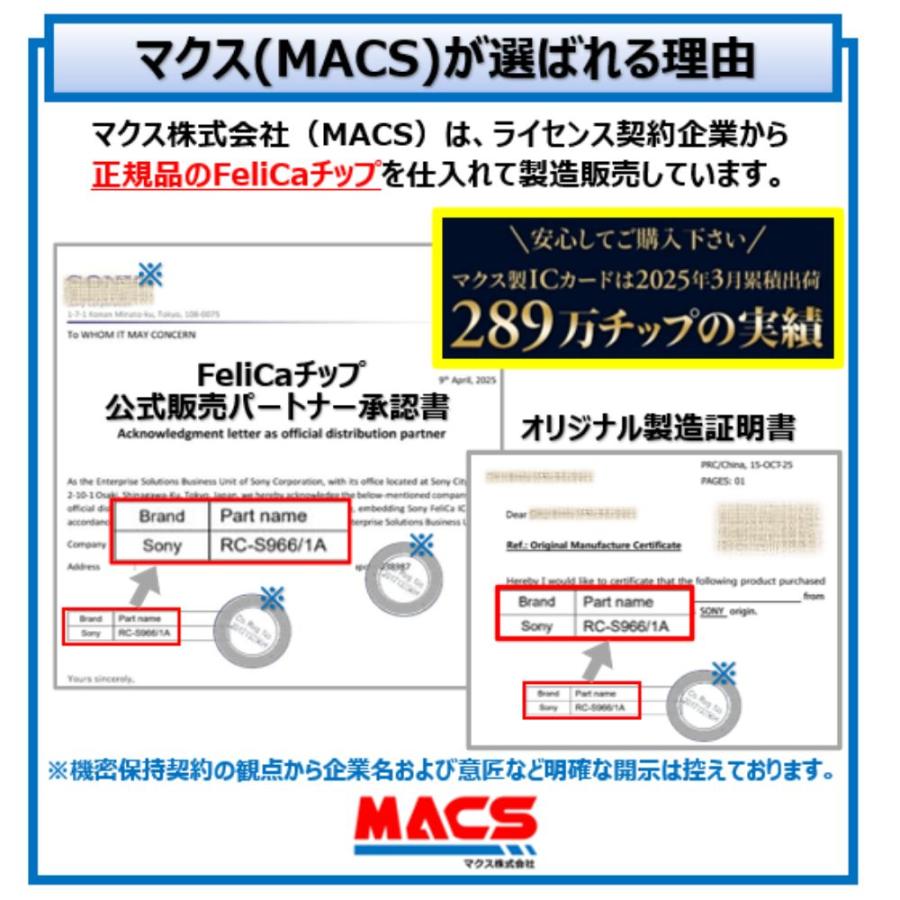Fe-001 【5枚】 白無地 フェリカカード FeliCA Lite-S フェリカライトS 白無地 刻印無し ICカード