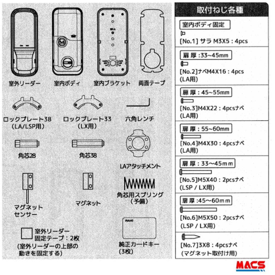 INTER LOCK Lite (インターロックライト) FeliCa / Mifare 対応 LA LSP