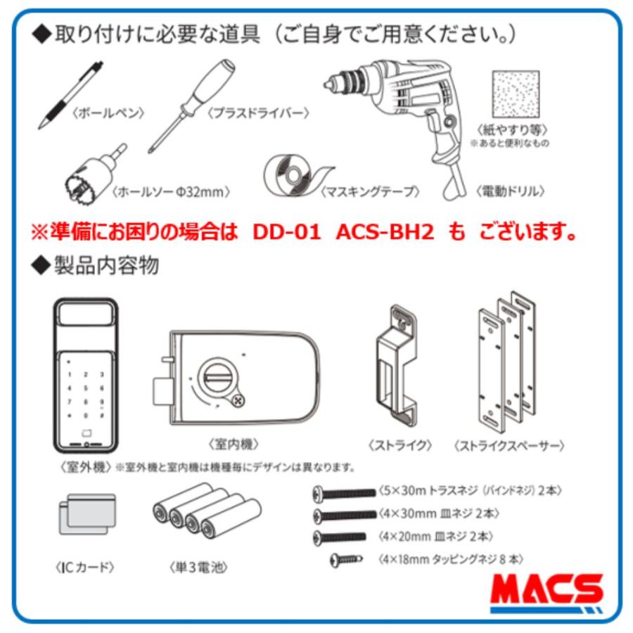 H-N4D （エイチエヌ フォーディー） 開き戸用 電子錠 暗証番号/ICカード対応型 ★先行注文予約品（出荷は12月6日から出荷）　先着100名様にはサービス有り