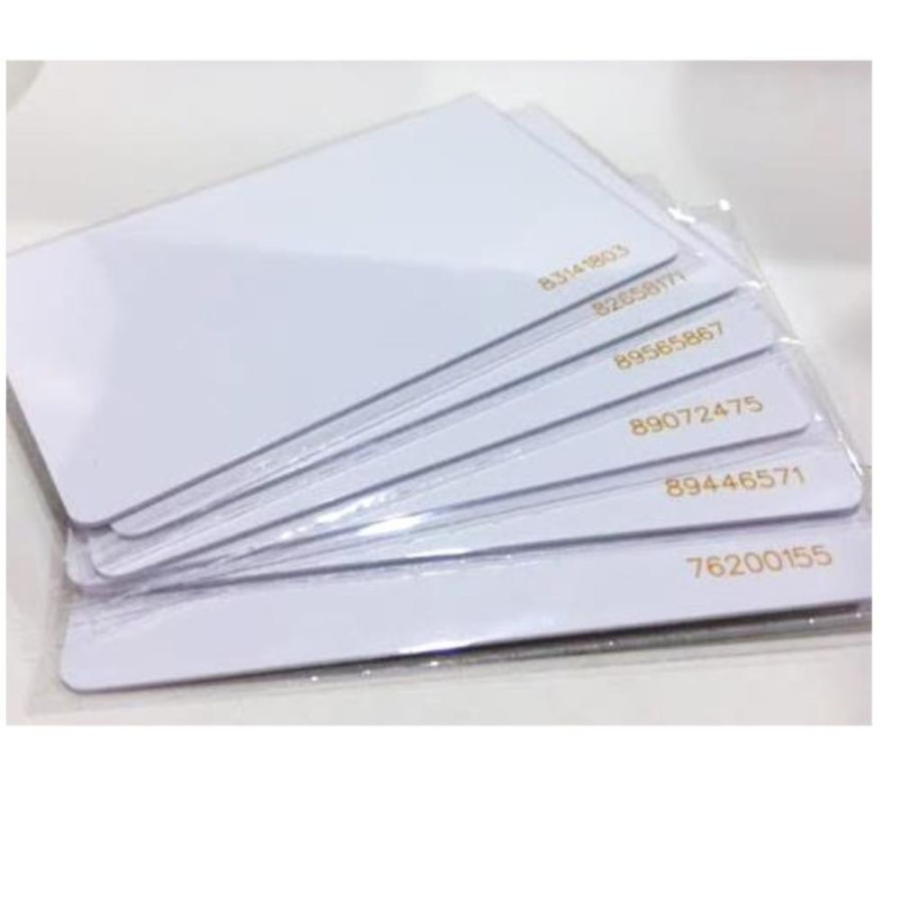 Mia-001【20枚】 Mifare 刻印あり マイフェア ブランク ICカード UID刻印タイプ 白地 無地