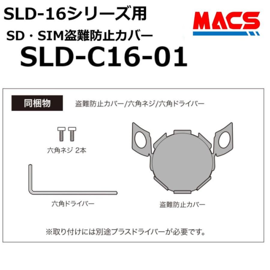 SLD-C16-01 SLD-16 シリーズ 用　盗難防止カバー（SDカード、SIMカード　盗難防止）