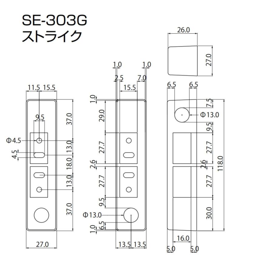 ES-303G 強化ガラス(12mm)専用　解錠方法:暗証番号/Mifare ICカード(taspo使用可) EPIC エピック