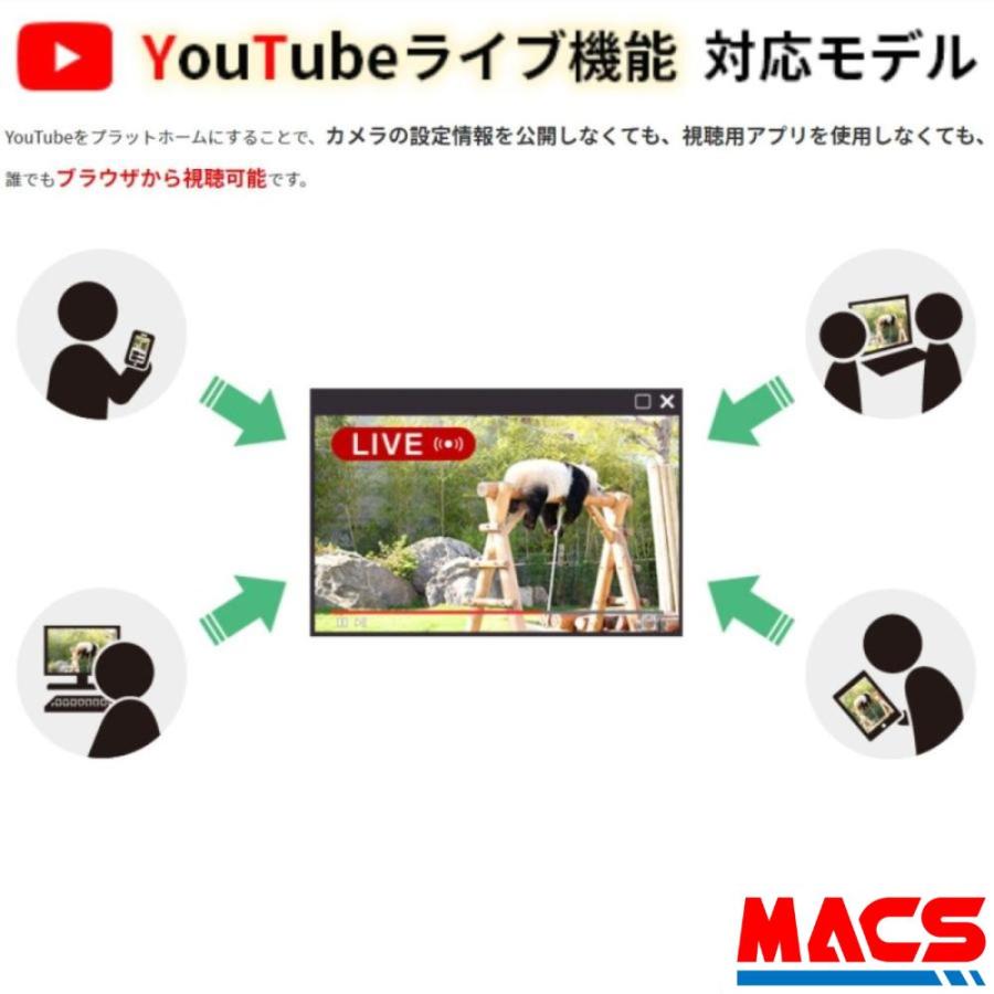 IPC-09wpII  (IPC-09ｗ IPC-09ｗs IPC-09Wp 後継機） ワイドアングル フルHD 　IPネットワークカメラ　ソリッドカメラ SolidCamera YouTubeライブ機能対応モデル