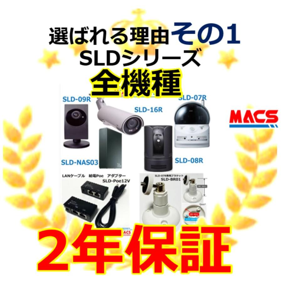 SLD-08R IPネットワークカメラ（200万画素）