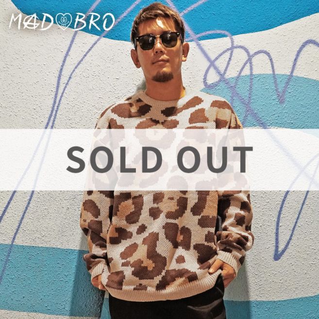 Leopard pattern Knit