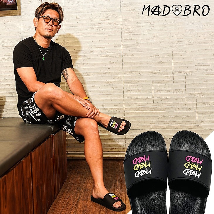 3color Logo Shower Sandals