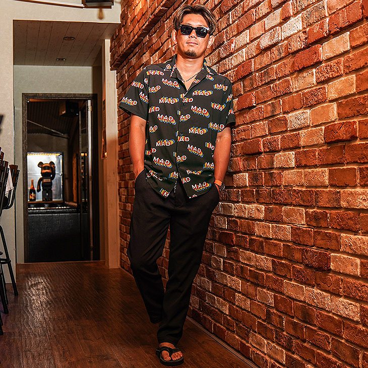MAD pattern SHIRT