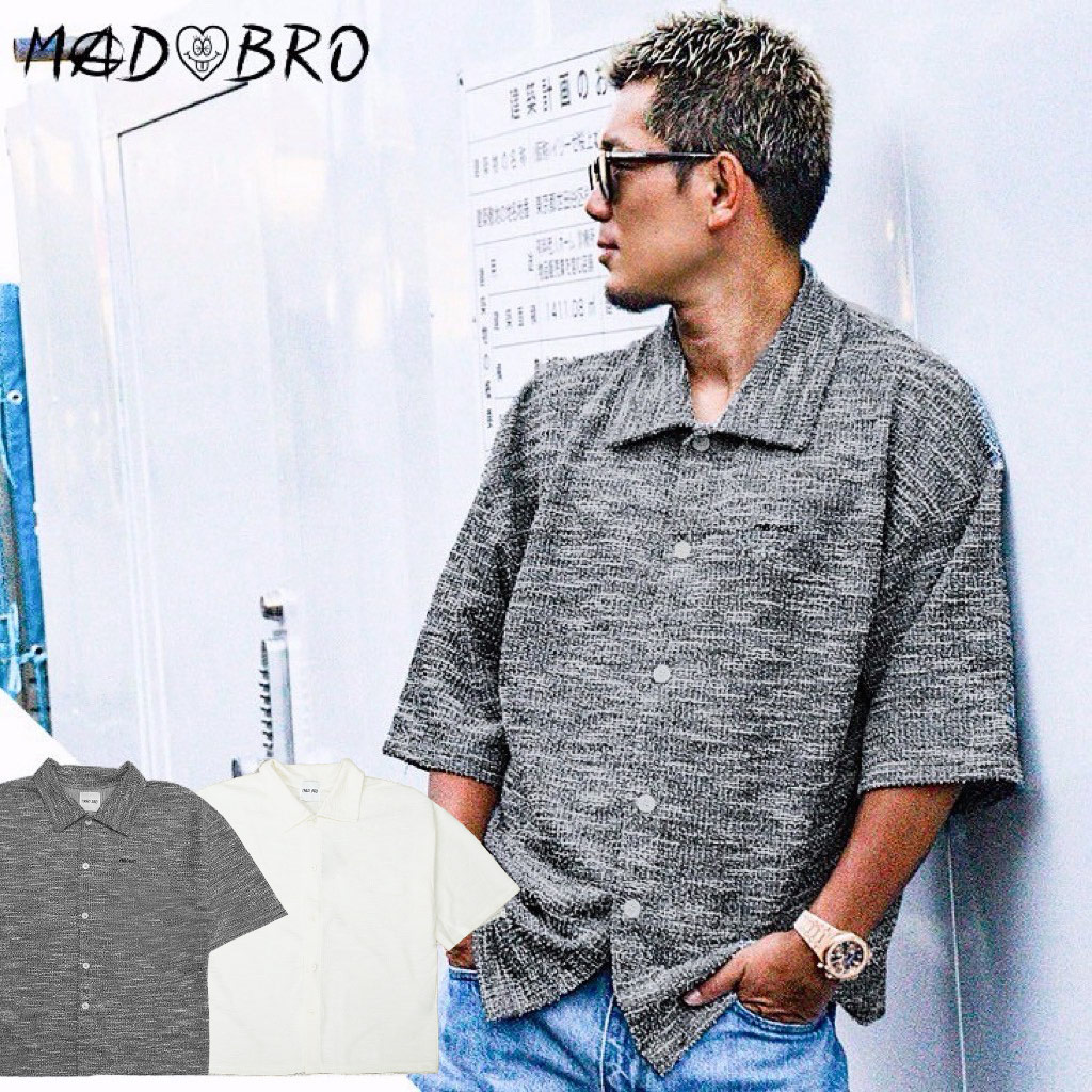 Jacquard Mosaic Pattern Shirt