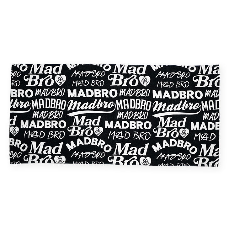【Logo Maniac】Pattern Bath Towel
