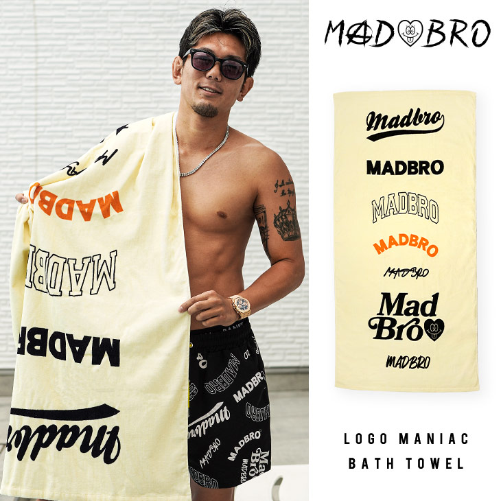 【Logo Maniac】 Bath Towel