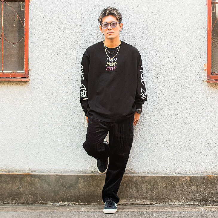 Three logo Long sleeve TEE