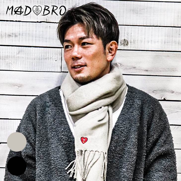 Peroligon embroidery Scarf