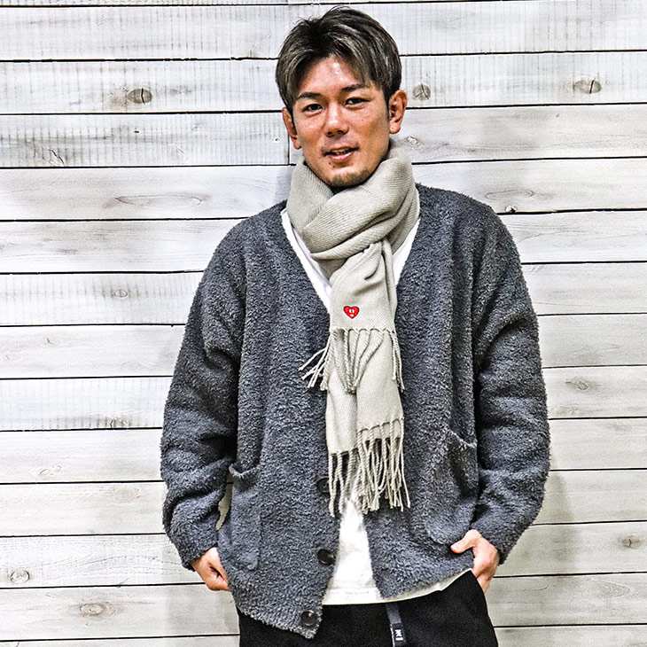 Peroligon embroidery Scarf