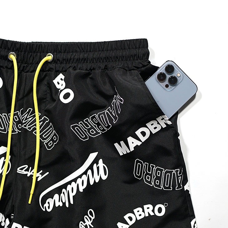 【Logo Maniac】Pattern Swim Shorts