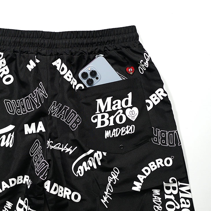 【Logo Maniac】Pattern Swim Shorts