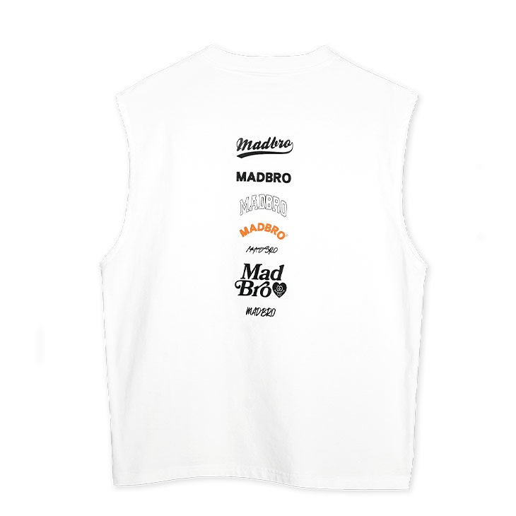 【Logo Maniac】Sleeveless Shirt