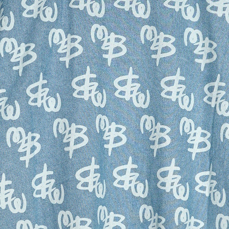 Initial Total Pattern DenimShirts