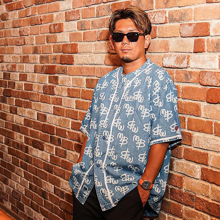 Initial Total Pattern DenimShirts