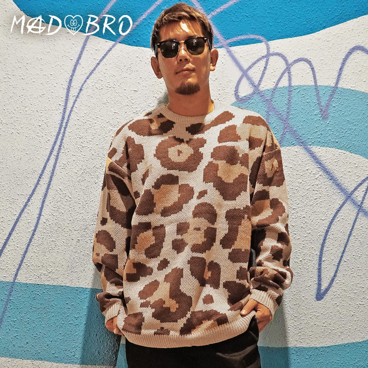 Leopard pattern Knit