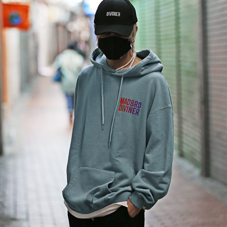 MADBRO×DIVINER Collaboration Hoodie -second