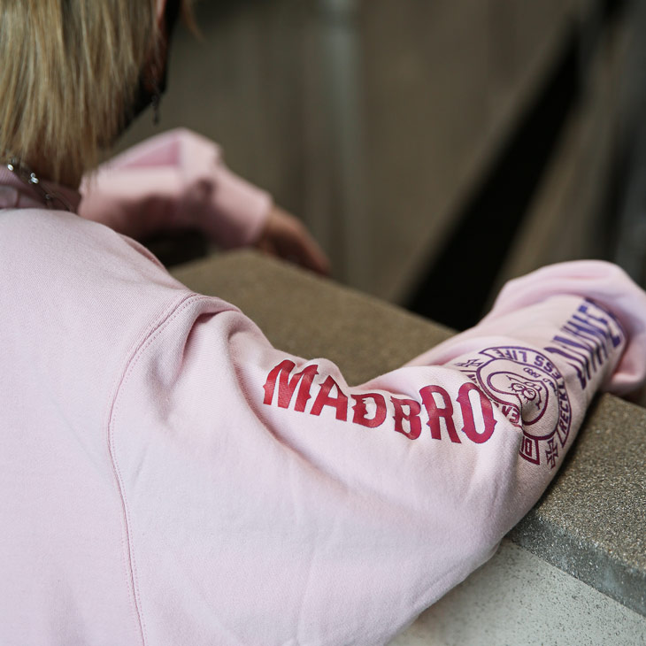 MADBRO×DIVINER Collaboration Sweat Shirt -second