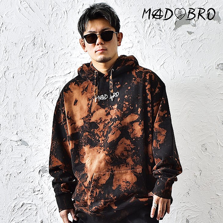 Bleached Tie Dye Hoodie