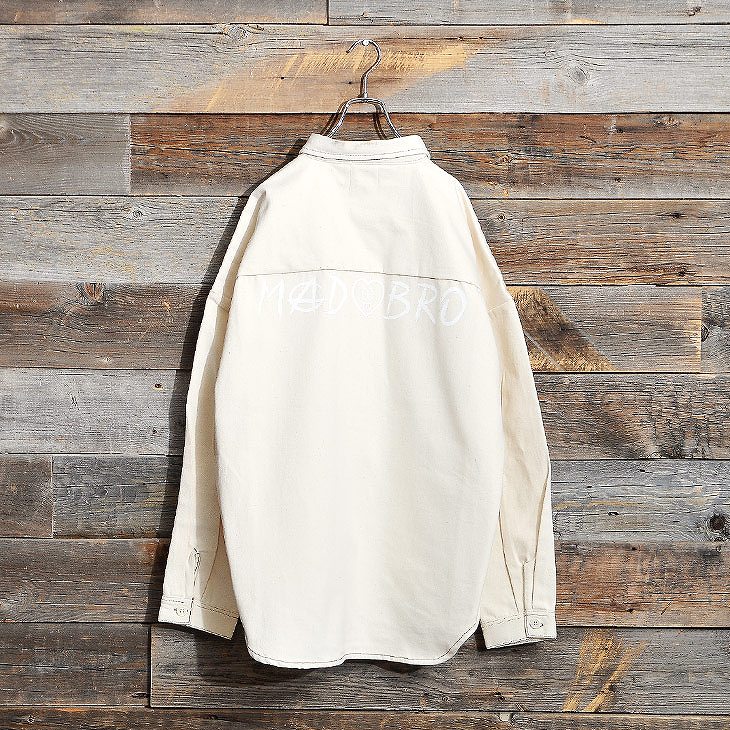 Logo Shirt jacket