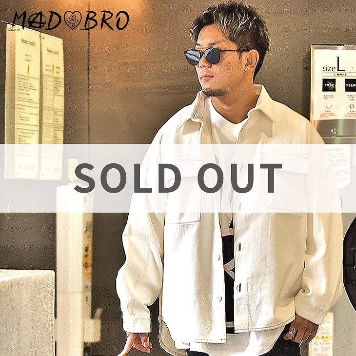 Logo Shirt jacket