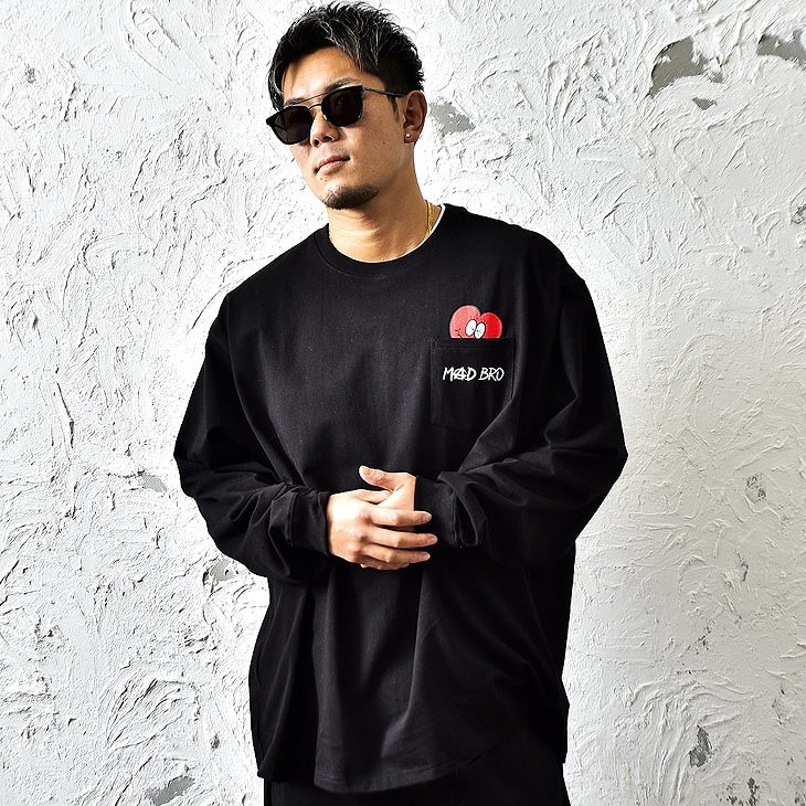 Chest pocket Long sleeve T-Shirt