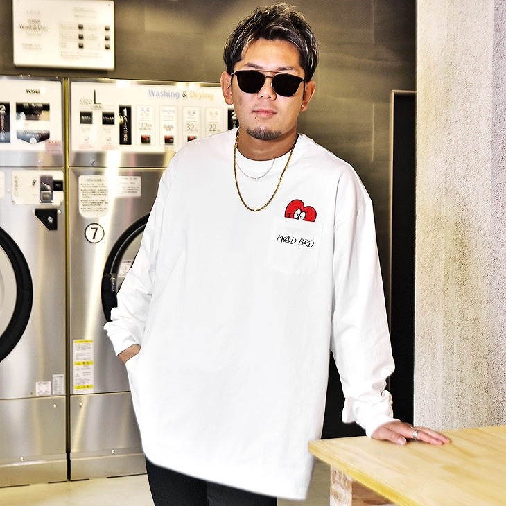 Chest pocket Long sleeve T-Shirt