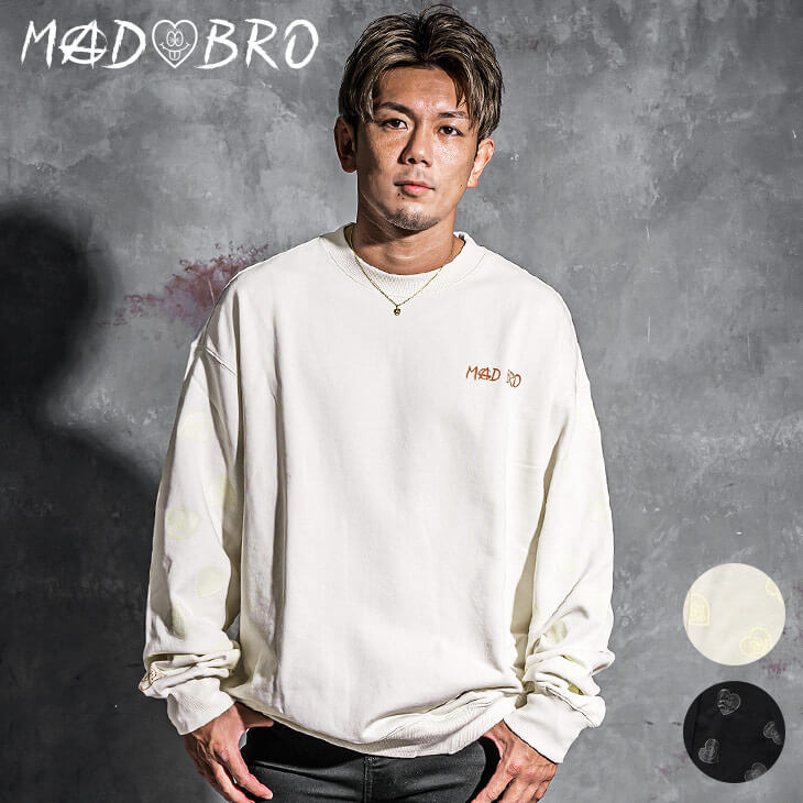 Re:Heart logo total pattern Sweatshirt