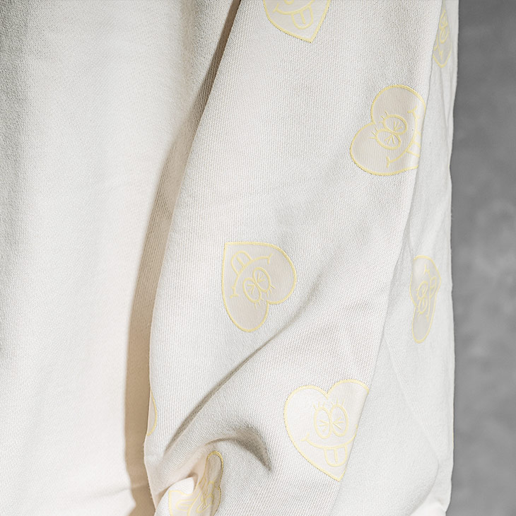 Re:Heart logo total pattern Sweatshirt