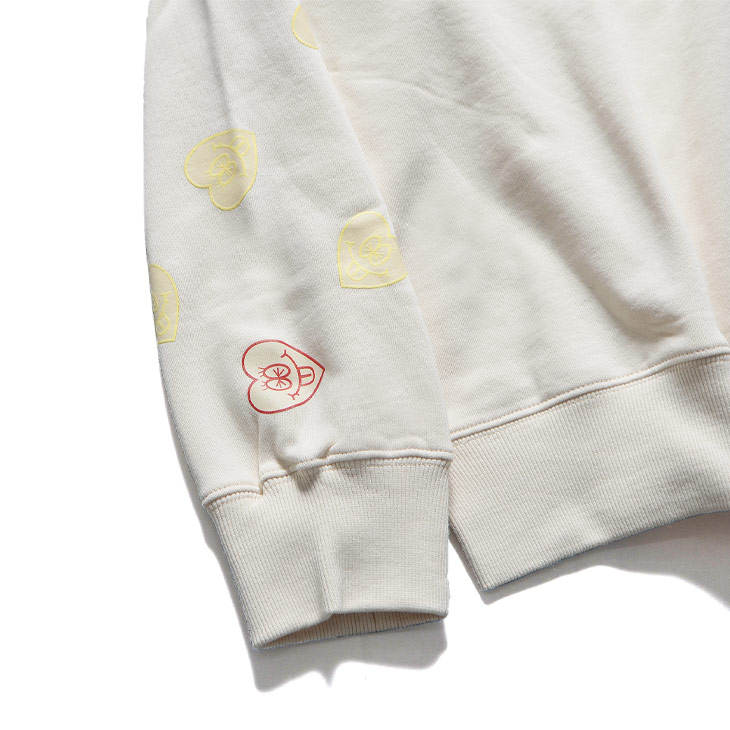 Re:Heart logo total pattern Sweatshirt