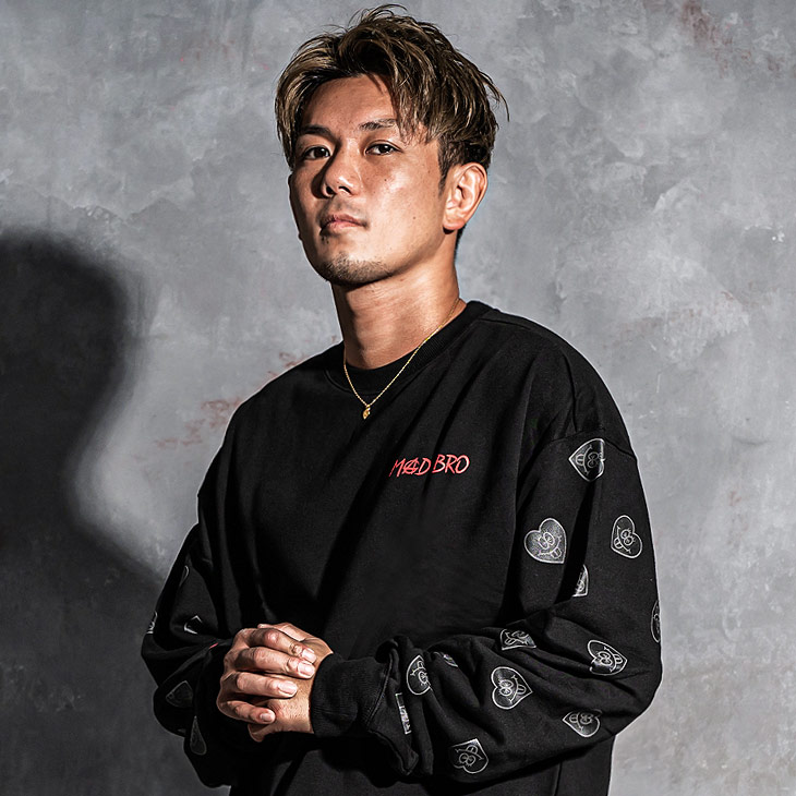 Re:Heart logo total pattern Sweatshirt