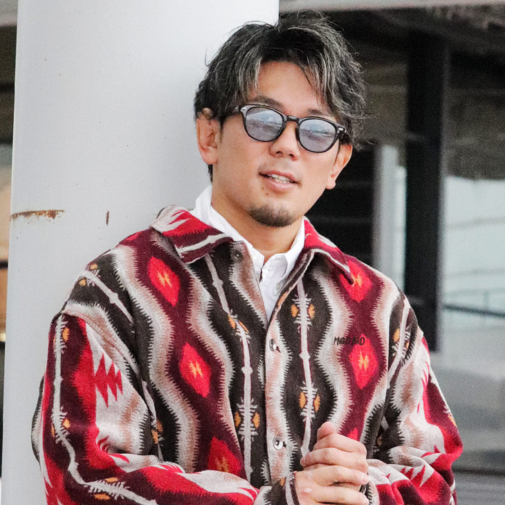 Native Pattern Jacquard Jacket